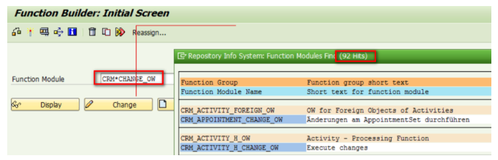 SAP CRM One Order函数CHANGE_OW的设计原理