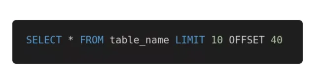求求你别再用 MySQL offset 和 limit 分页了