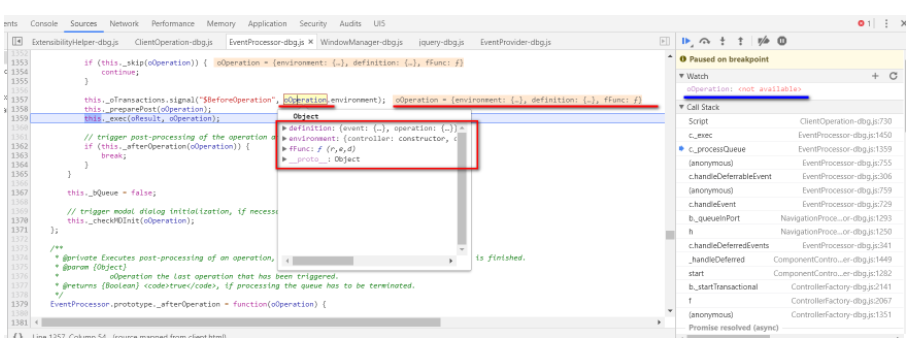 JavaScript Source Code映射引起的一个SAP C4C代码调试问题