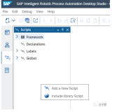 如何使用SAP Intelligent Robotic Process Automation自动操作Excel