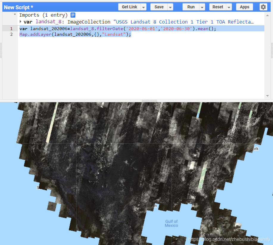 Google Earth Engine谷歌地球引擎GEE栅格代数与NDVI波段计算手动求取