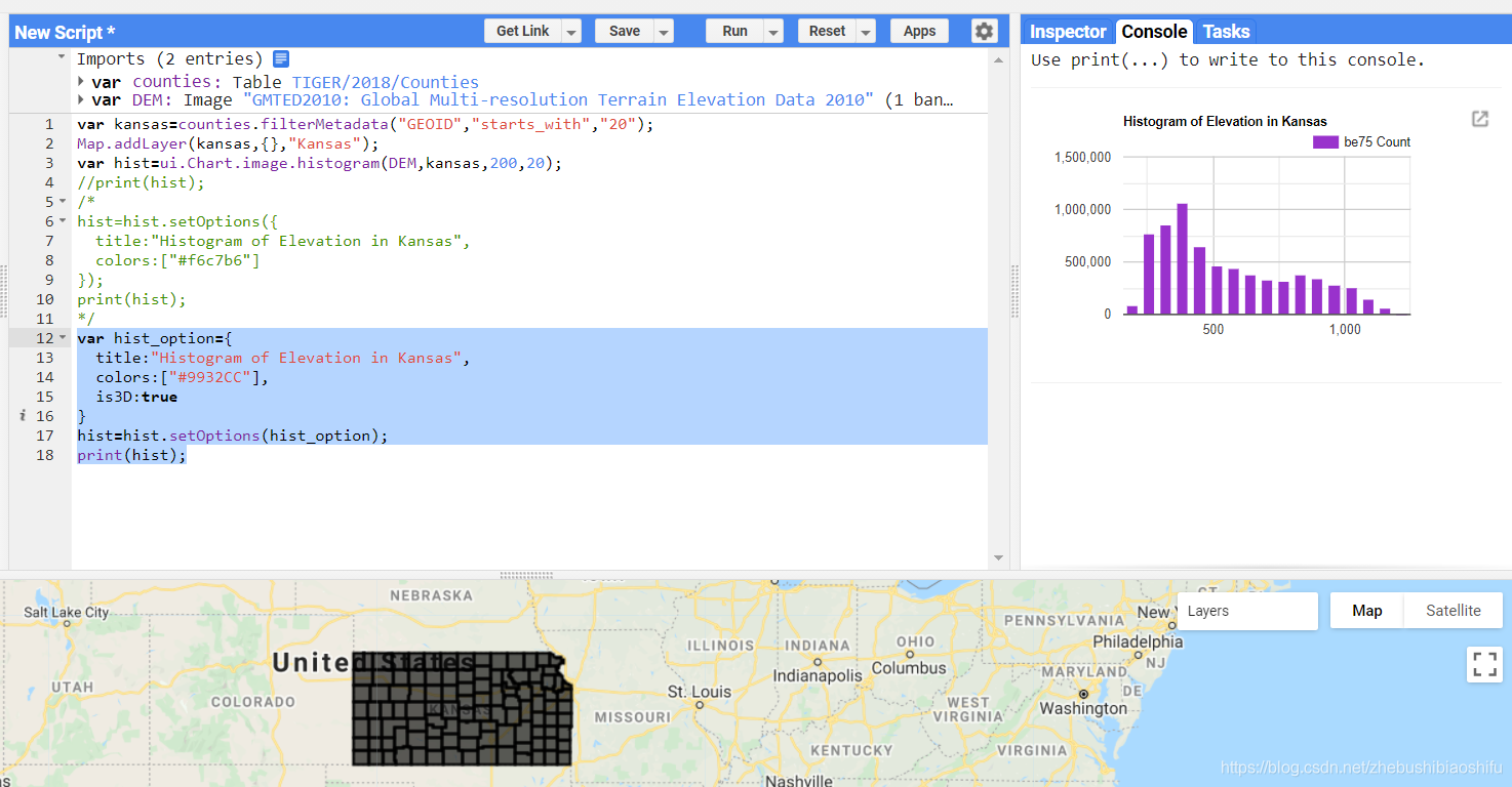 Google Earth Engine谷歌地球引擎GEE直方图与时间序列多波段折线图绘制与可视化参数调整-阿里云开发者社区