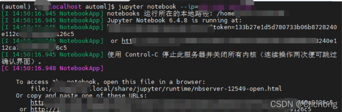jupyter notebook | 远程访问服务器及更换主题