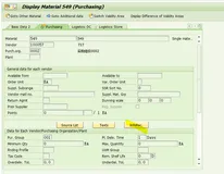 SAP RETAIL MM42维护商品采购信息记录数据的缺陷