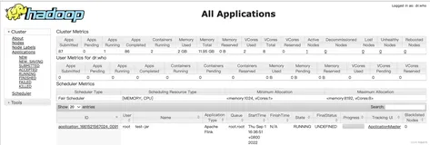 YARN REST API 总结