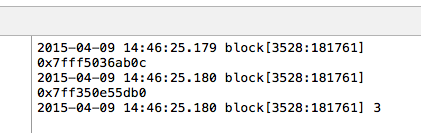 iOS 中block结构的简单用法（一）