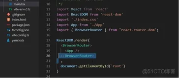 react-router-dom6学习2-第一个路由实例