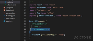 react-router-dom6学习2-第一个路由实例