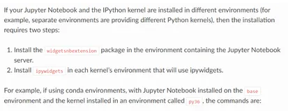 解决报错ImportError: IProgress not found. Please update jupyter and ipywidgets.
