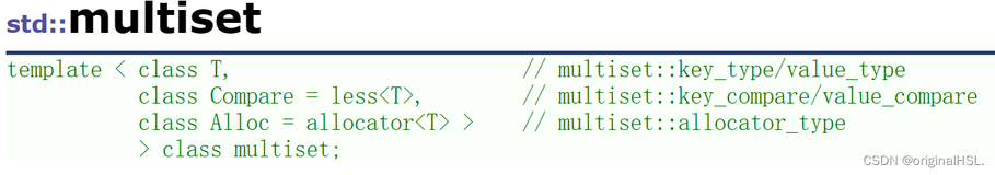 multiset和multimap（map和set的可重复版）