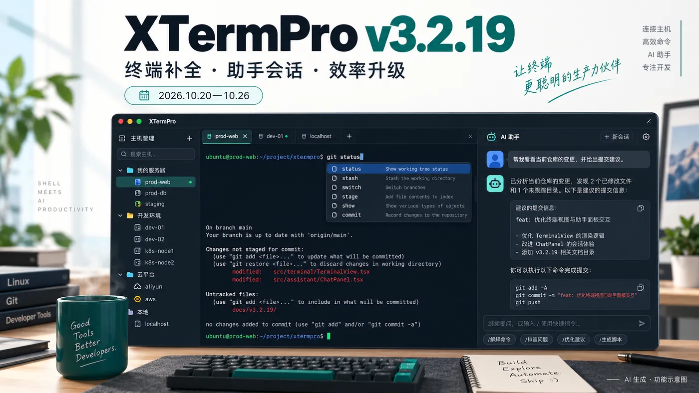XTermPro v3.2.19 更新封面