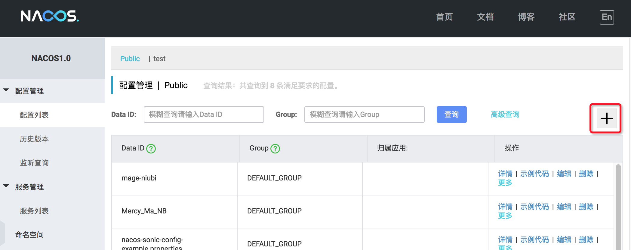 Nacos config 配置中心详解