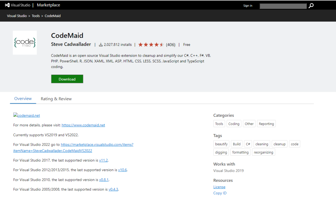 CodeMaid:一款基于.NET开发的Visual Studio代码简化和整理实用插件-阿里云开发者社区