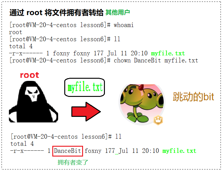 【看表情包学Linux】shell 命令及运行原理 | Linux 权限 | 文件权限的修改和转让 | 目录的权限 | Sticky bit ...