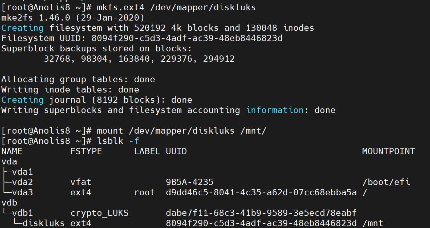 在ECS Linux上使用cryptsetup为LUKS磁盘启用SM4加密-开发者社区-阿里云