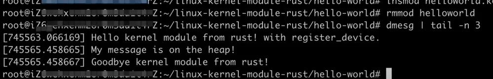 如何使用 rust 写内核模块