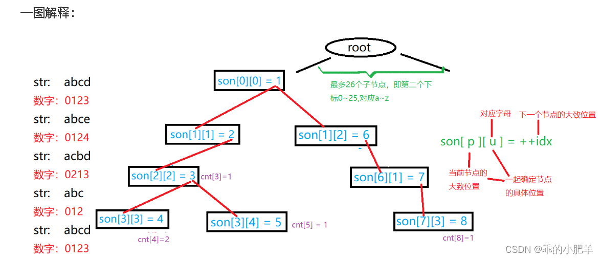 算法专栏 ---- trie树，并查集