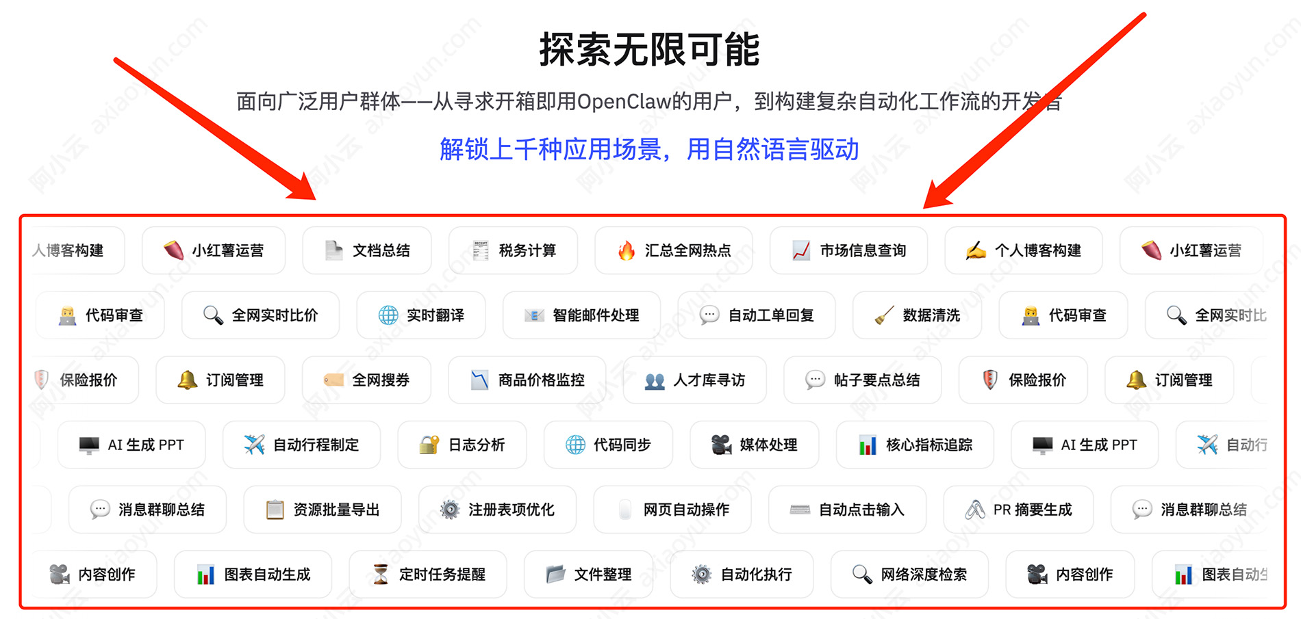 阿里云JVS Claw使用场景