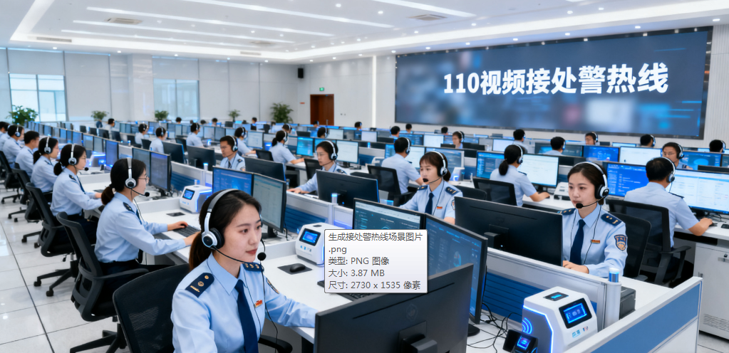 5G视频在公安110接处警的应用