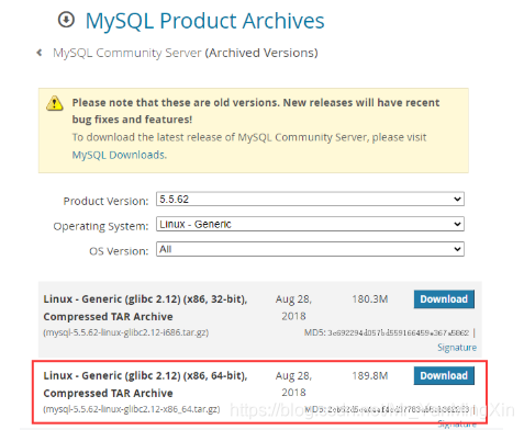 CentOS安装MySQL5.5
