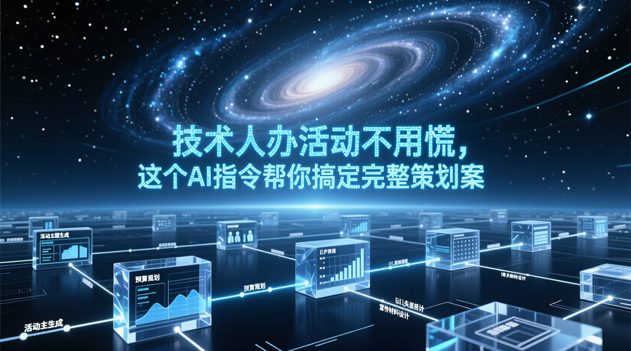 技术人办活动不用慌，这个AI指令帮你搞定完整策划案