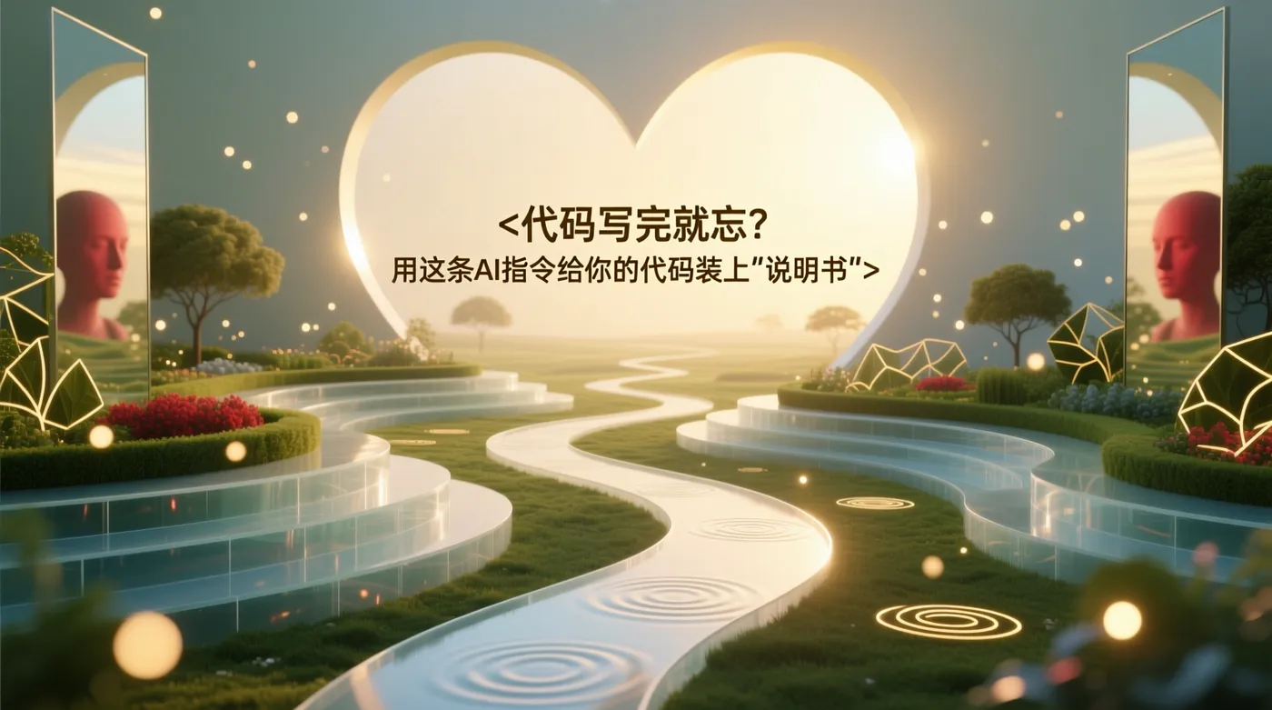 代码写完就忘？用这条AI指令给你的代码装上"说明书"