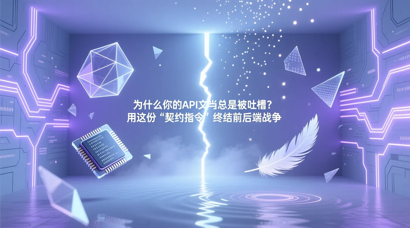 为什么你的API文档总是被吐槽?用这份"契约指令"终结前后端战争