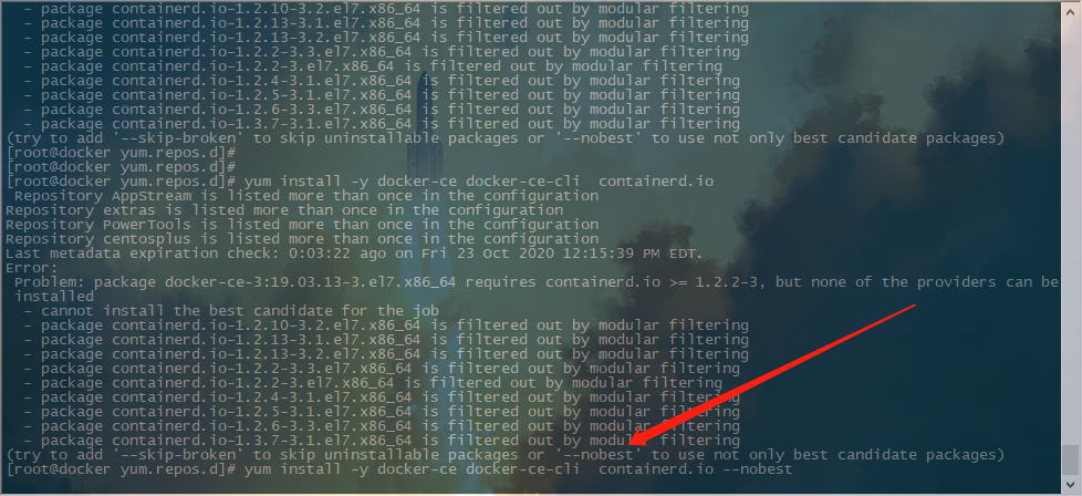 Docker——Centos8.2安装Docker