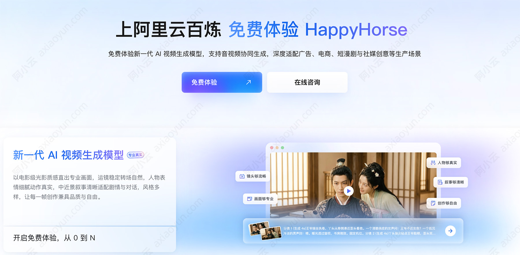 上阿里云百炼免费体验HappyHorse.jpg