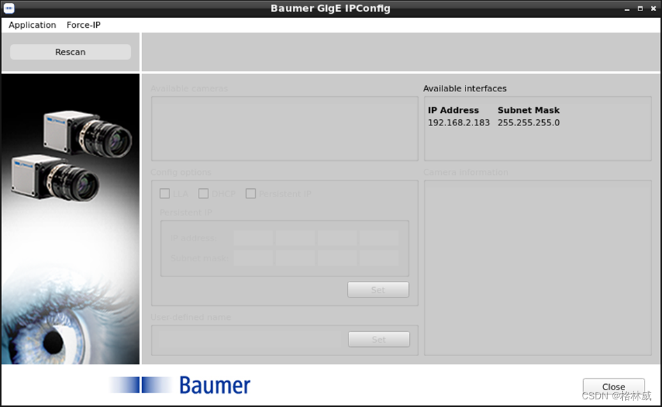 Baumer工业相机堡盟相机在Linux系统下安装使用CameraExplorer软件和相机IP设置工具-阿里云开发者社区
