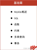 学习MySQL的第一天：MySQL概述（基础篇）