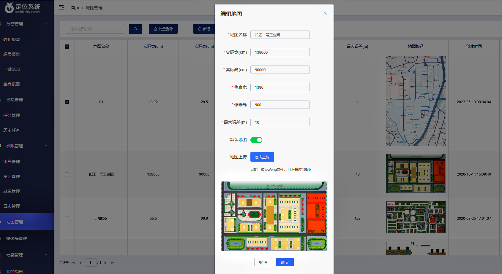 springboot高精度UWB定位系统源码