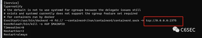 Easy RCE using Docker API 复现