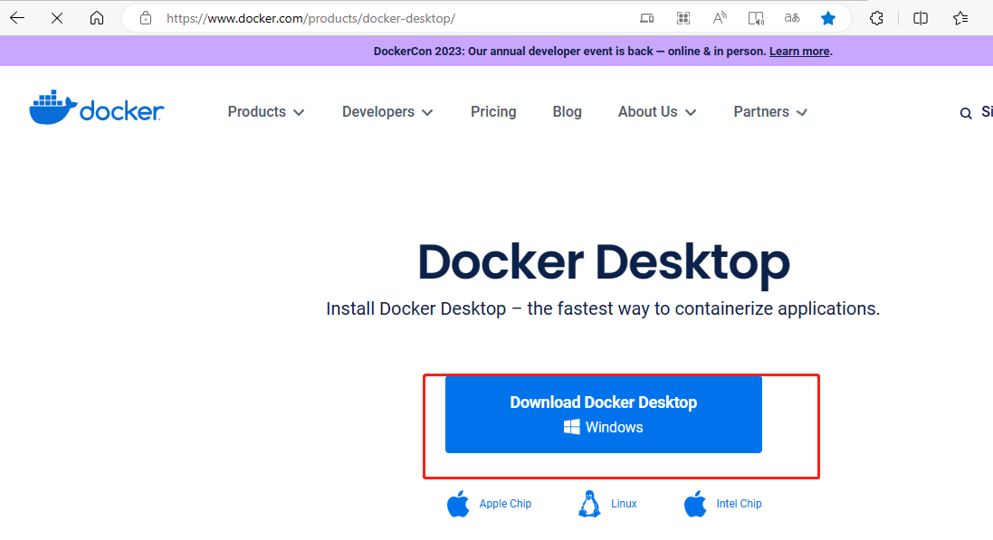 在win10上安装Docker desktop