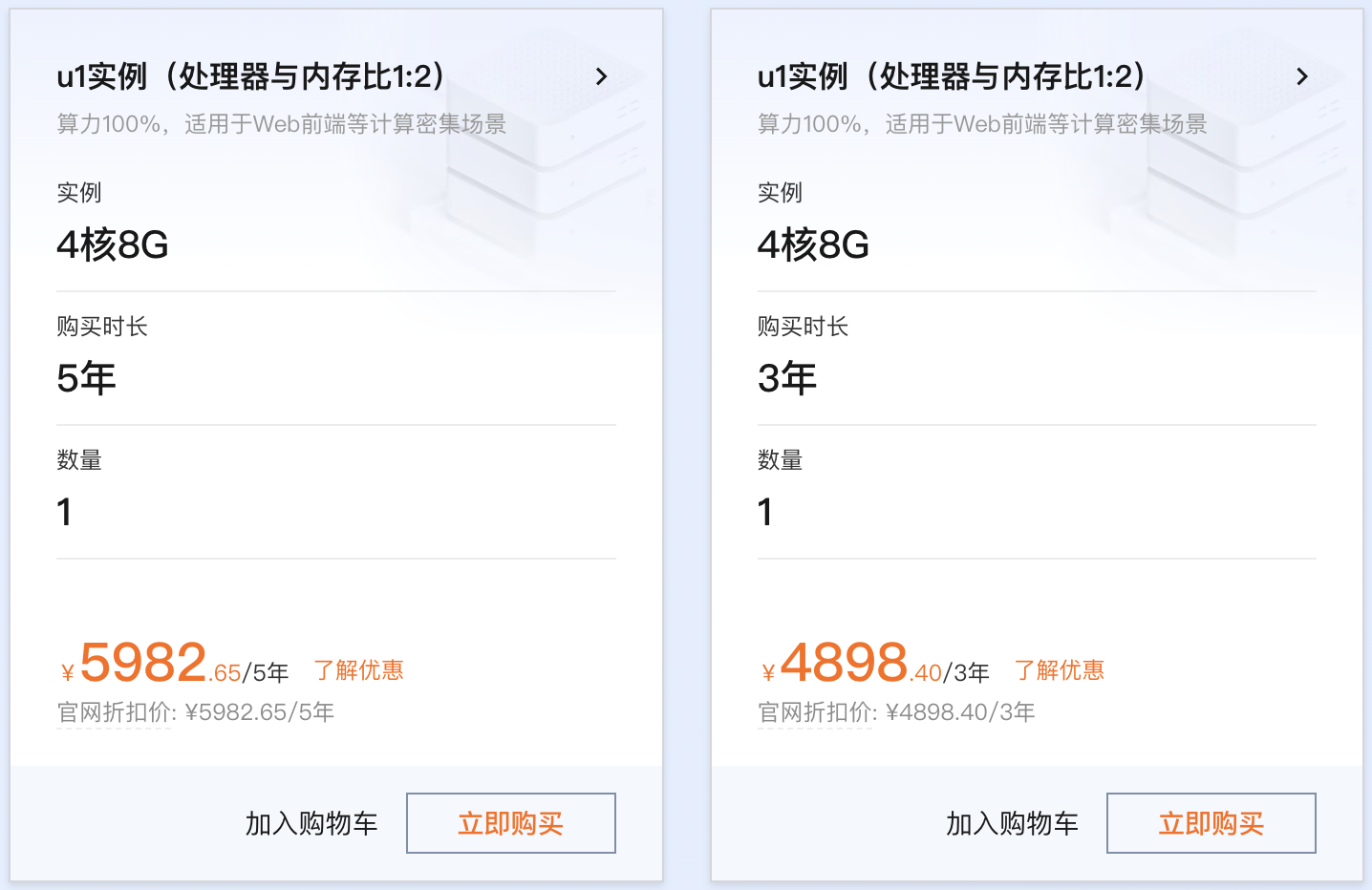 阿里云4核8G服务器租赁价格
