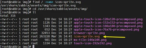   zabbix5.0.8修改web前端logo等相关配置及添加自定义菜单