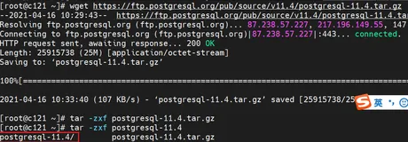  Centos7-x86安装PostgreSQL-11.4数据库