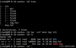 认识Linux指令之 “tar” 指令