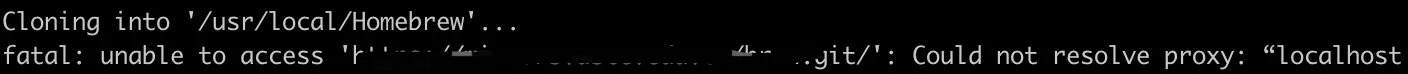 【技术分享】MacOS环境Could not resolve proxy: “localhost:1080“解决方案
