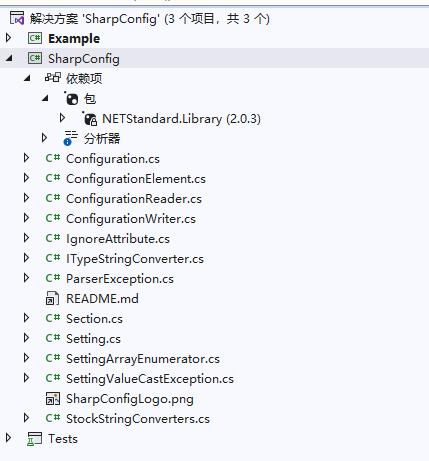 一个.Net简单、易用的配置文件操作库