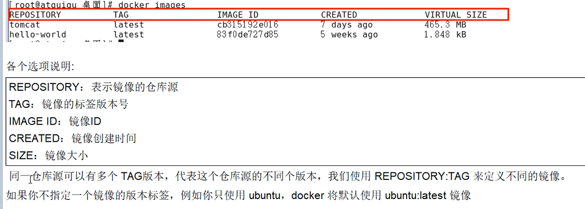 Docker容器常用命令
