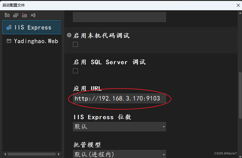 Visual Studio 2022无法连接到Web服务器IIS Express