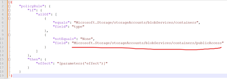 【Azure Storage Account】使用Azure Policy来检查Storage Account中是否有开启匿名访问的Container