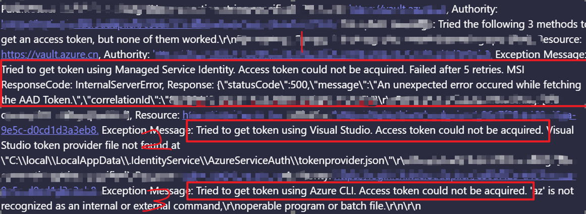 【Azure App Service】当App Service中使用系统标识无法获取Access Token时