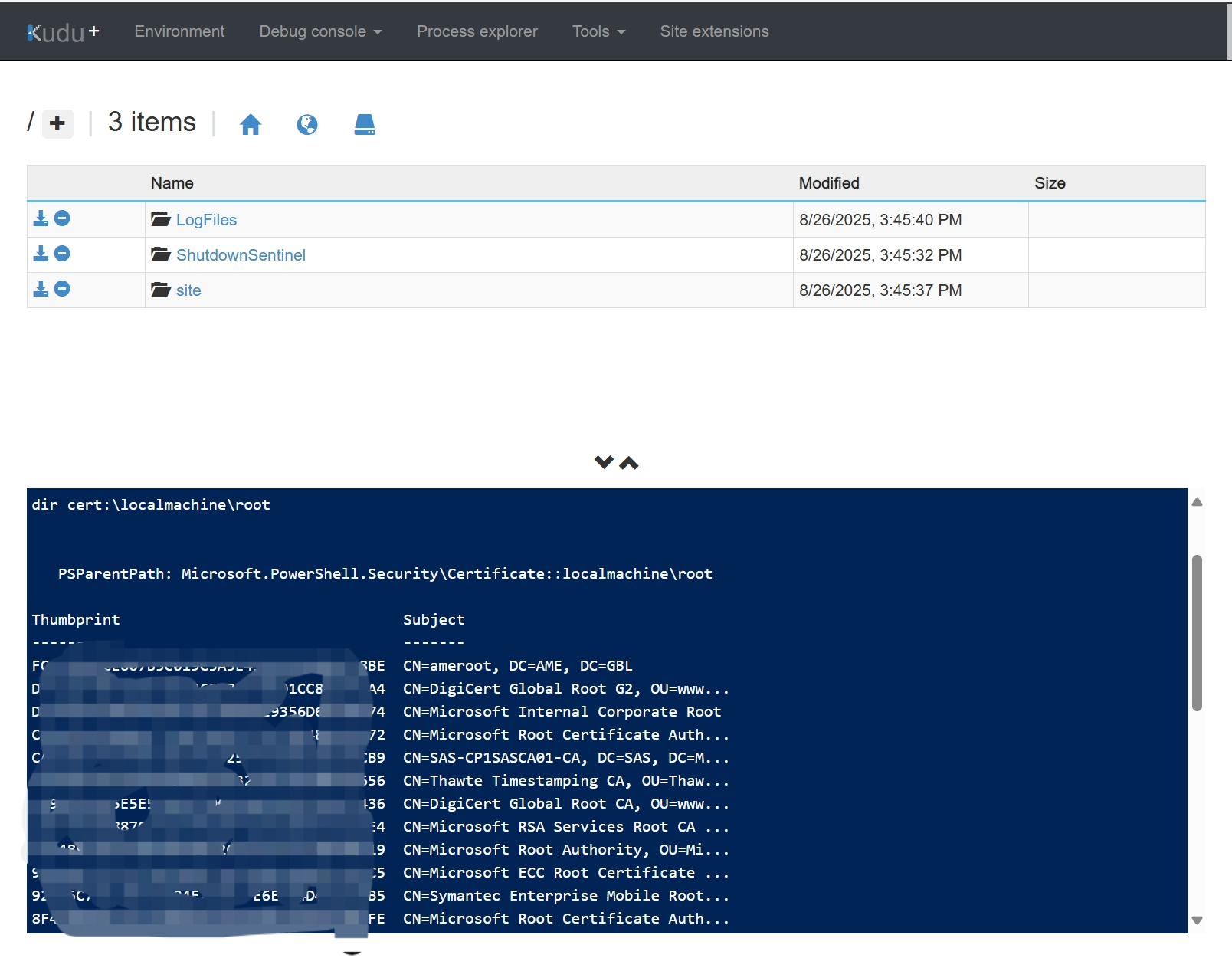 【Azure App Service】Root CA on App Service 