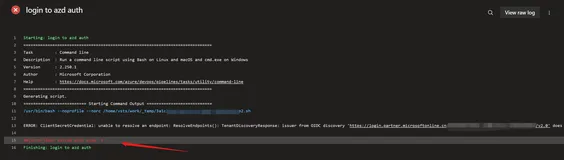 【Azure Developer】使用Azure Developer CLI (azd)部署项目时候遇见无法登录中国区Azure的报错