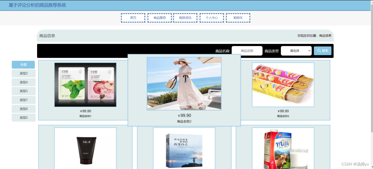 基于python评论分析的商品推荐系统设计