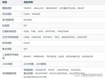 MySQL数据类型详解