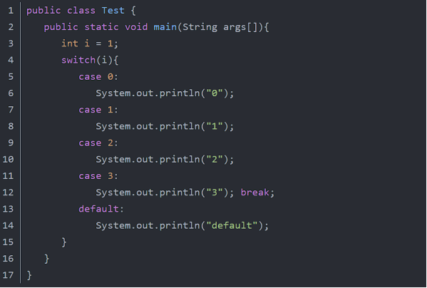 【Java从入门到精通】Java switch case 语句-阿里云开发者社区