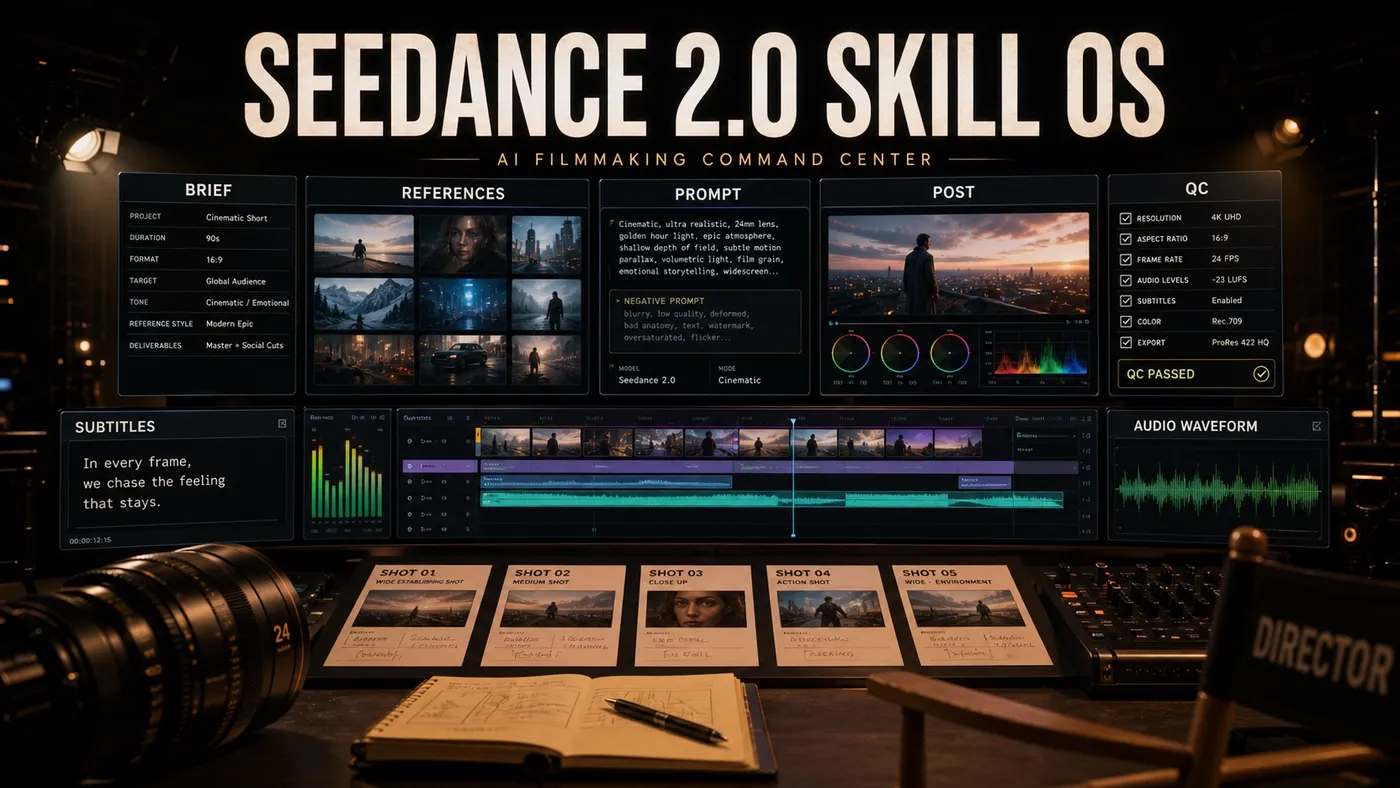 官方项目原图：Seedance 2.0 Skill OS 电影化操作台